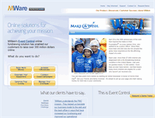 Tablet Screenshot of mware.com